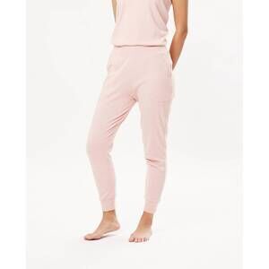 NEW UNDER THE CANOPY organic tapered jogger in blush